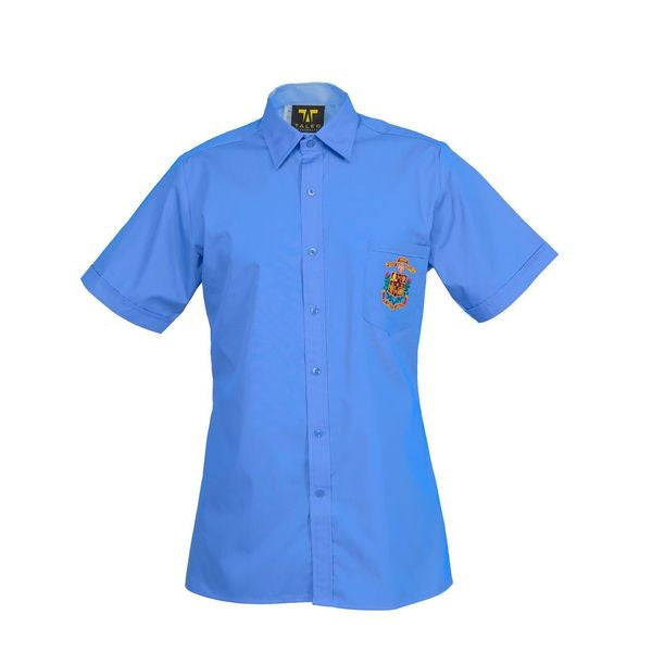 Junior Blue Short Sleeve Shirt